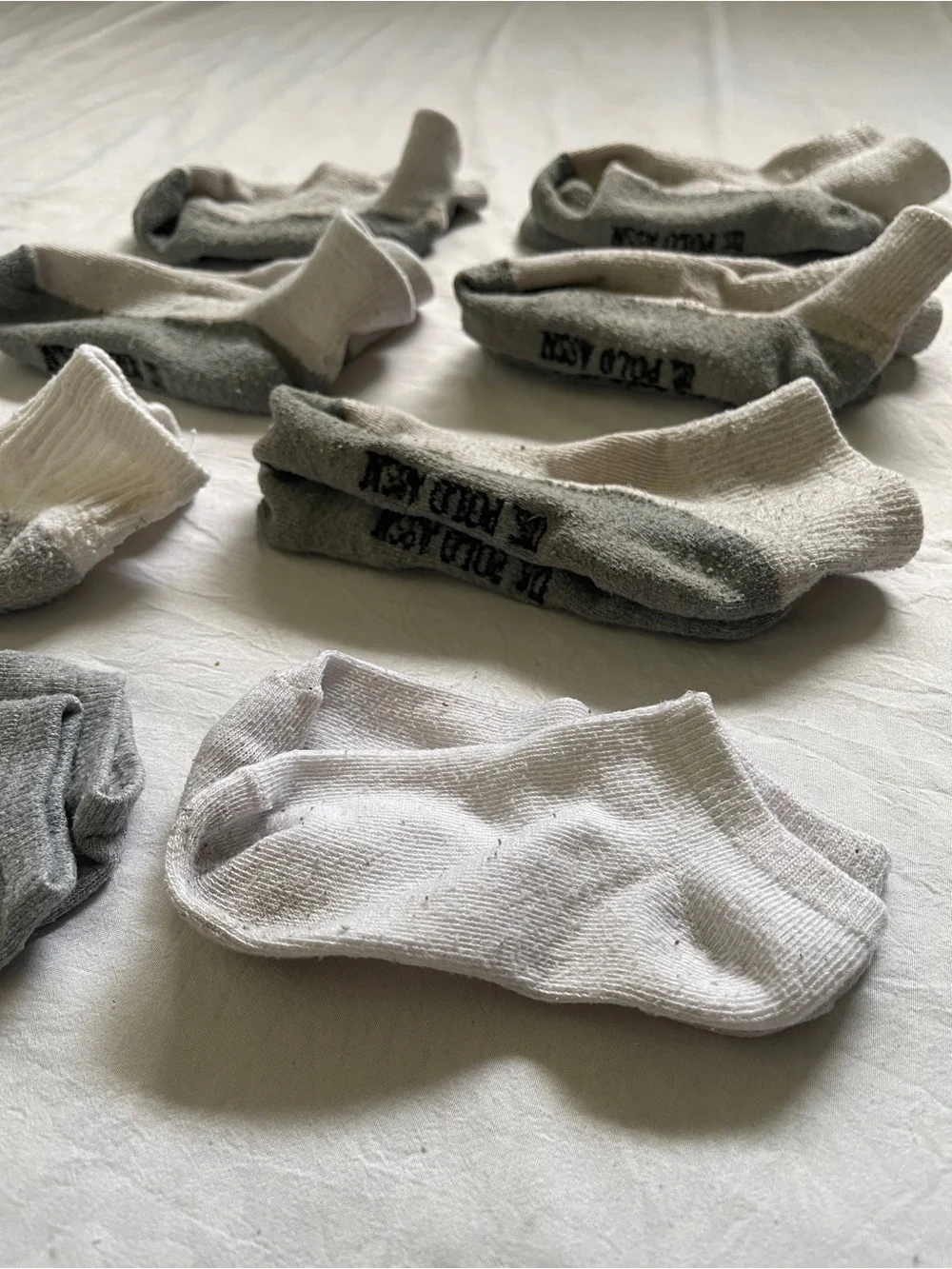 Kids Low-Cut Athletic Socks 8 Pairs/Pack | Size: Kids 11.5-2 | USPA & Unbranded